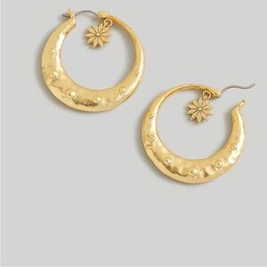 Madewell NEW Celestial Charm Hoop Earrings 🔥No offers item🔥